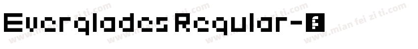 Everglades Regular字体转换